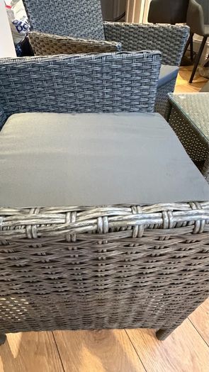 2 Seater and table Rattan Garden Furniture