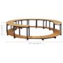 Spa Surround 273x53 cm Solid Acacia Wood Image 7