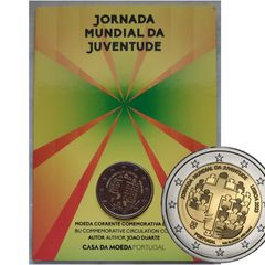 Portugal 2 Euro Base Metals Brilliant Uncirculated Coin 2023 - World Youth Day Lisbon - 2 Euro Commemorative Coin