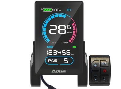 Ebike display VD618 LCD