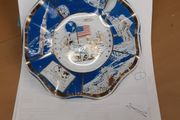 Apollo 11 glass dish