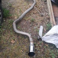straight pipe from my golf mk6