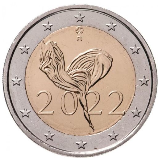 Finland 2 Euro Commemorative Coin 2022 - National Ballet. Uncirculated.