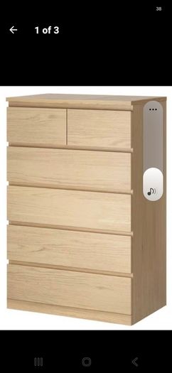 ikea malm oak