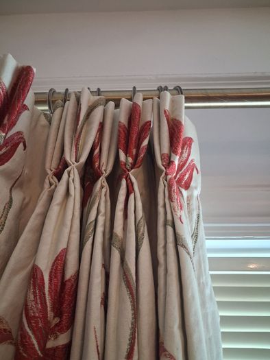 Made to measure curtains - blackout lining