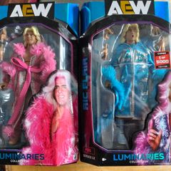 Wwe Aew Ric Flair Unmatched Series 12 #90 And #96 Chase
