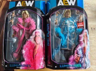 Wwe Aew Ric Flair Unmatched Series 12 #90 And #96 Chase