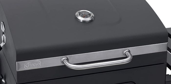 Toronto Click Charcoal Barbecue, Anthracite/Stainless Steel (FREE POSTAGE)