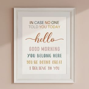 Unique Motivational Canvas Poster
