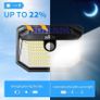 NEW SALE | Solar Garden Lights Outdoor Super Bright Wireless 178 LED Solar Wall Lights Image 3