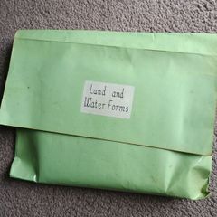 Montessori Land and Water Forms