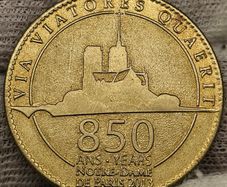 Notre Dame De Paris 2013 850th Anniversary Medal
