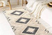 Runner Rug, Hallway Runner Machine Washable Carpet Runner with Tassel, Cotton Area Rugs Carpet Runner Non Slip (MULTIPLE SIZES)