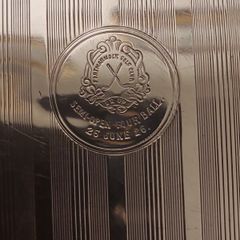 Portmarnock Golf memorabilia - Irish Silver clothes brush - dated 1926