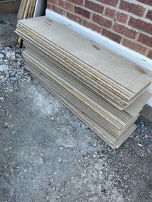 Chipboard loft boards