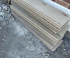 Chipboard loft boards