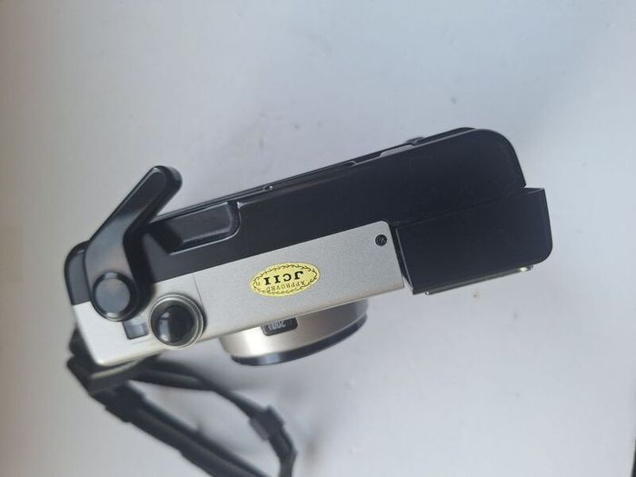 vintage Konica Pop 35mm film camera