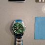 Lige submariner watch green face Image 5