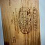 Wooden Wine Box( holds 3 bottles French wine) Image 4