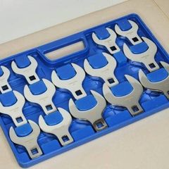 14 Piece Jumbo Crow Foot Spanner Wrench set