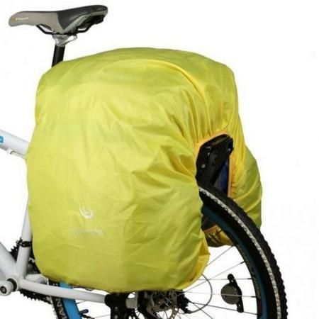 ROSWHEEL Cycling 60L Bicycle Double Side Bike Rear Rack Bag Tail Seat Pannier