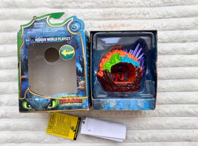 How To Train Your Dragon The Hidden World HookFang Playset Damaged Opened Box Please see photos