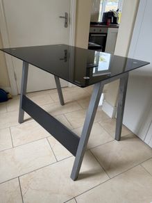 glass table