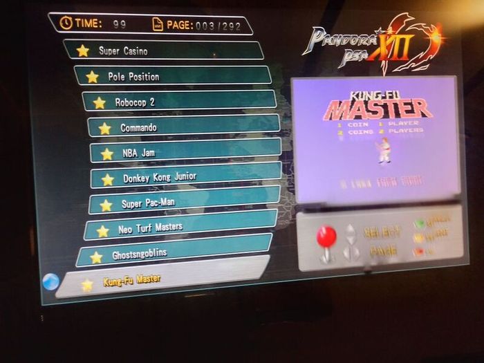 arcade machine