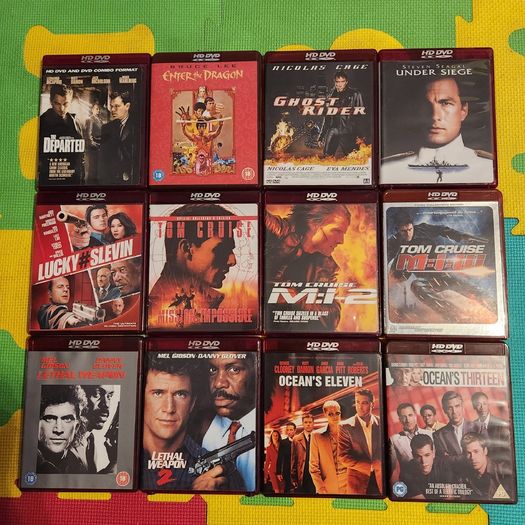 Large HD DVD Movie Collection 2 Euros Each