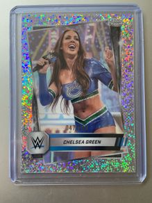 WWE Topps Chrome 2025, Chelsea Green Speckle Refractor 47/249