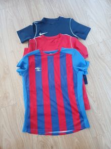 3 sports tshirts - umbro and nike