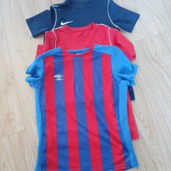 3 sports tshirts - umbro and nike
