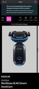 Nextbase iQ 4K Smart DashCam