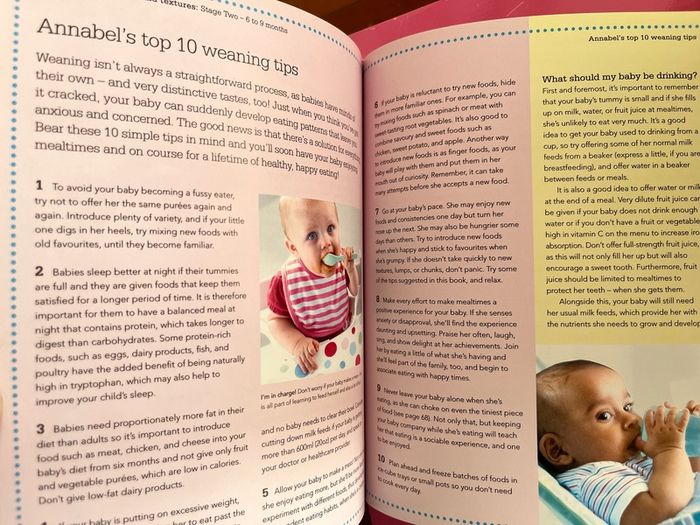 Toddler / Weaning books