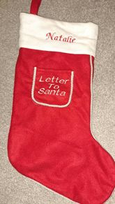 Christmas Stocking 'Natalie'