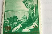 Rare postage stamp - John Fitzgerald Kennedy