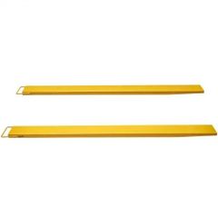 Pallet Fork Extensions, 96" Length 6.5" Width, Heavy Duty Carbon Steel Fork Extensions for Forklifts