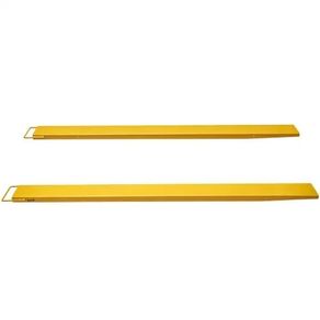 Pallet Fork Extensions, 96" Length 6.5" Width, Heavy Duty Carbon Steel Fork Extensions for Forklifts