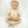 Realistic Reborn Doll 22inch 55cm Handmade Soft Silicone Vinyl Baby Reborn Dolls Girls Real Life Doll boys Girl Toy Birthday Xmas gift Reborn Babies (FREE POSTAGE) Image 6