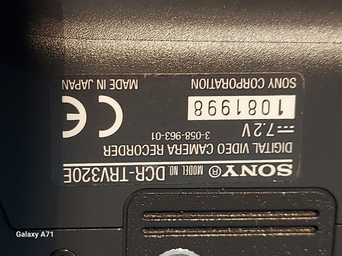 SONY Digital Handycam, Model DCR-TRV320E with Carry Case, Video Leads, Charger, New Blank Tape, Manuals, A True Blast from the Past, in excellent condition