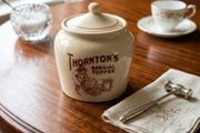 Vintage 1950's Thorntons Special Toffee Jar