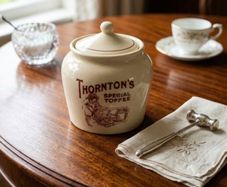 Vintage 1950's Thorntons Special Toffee Jar
