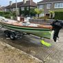 Lake boat, trailer and 15hp engine Image 5
