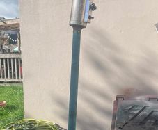 large outdoor garden heater