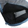 XXL  Camping Sleeping Bag  Extreme Wide Ellipse Sleeping Bag 230x110cm Blue Grey Image 3