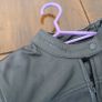 New black ladies leather motorbike jacket Image 4
