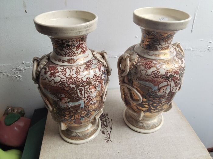 vintage Japanese vases