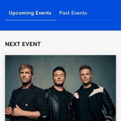 Silver VIP Westlife tickets x 2 (26th Sept)