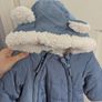 New All In One Baby Pram Suit 4-6m Image 2