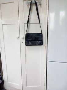 Tula Black Leather Handbag